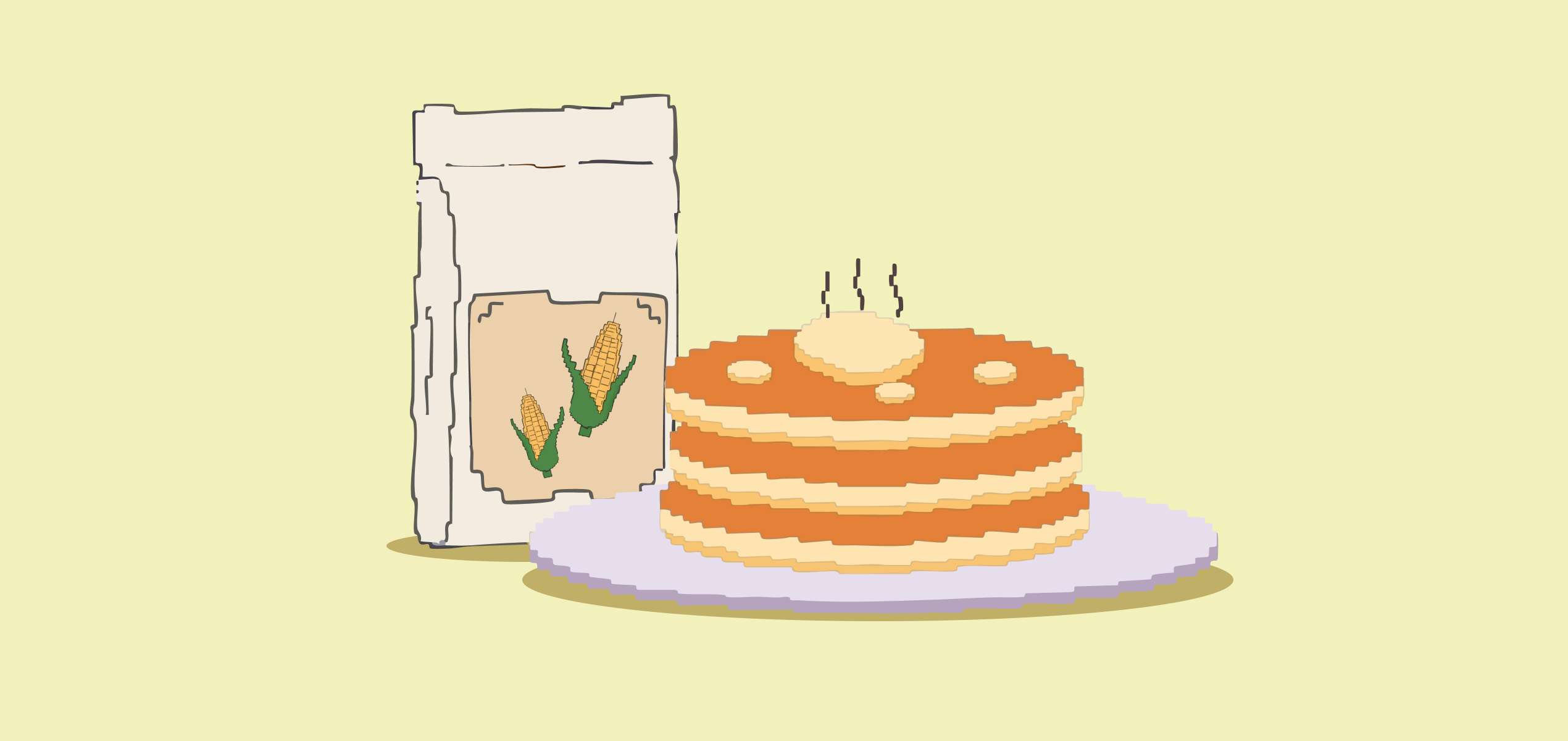 Как приготовить оладьи из кукурузной муки