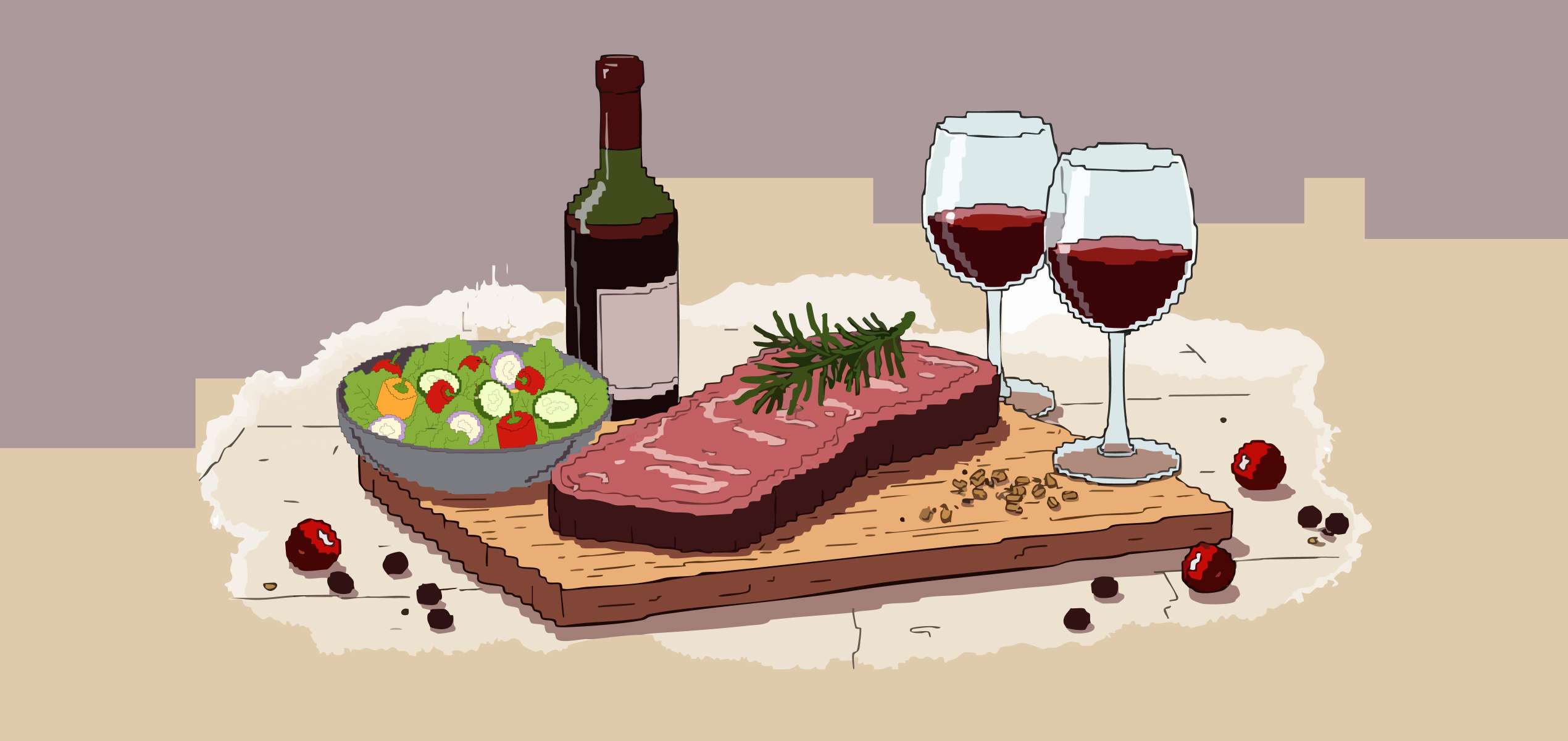 Как выбрать вино к мясу: советы от сомелье