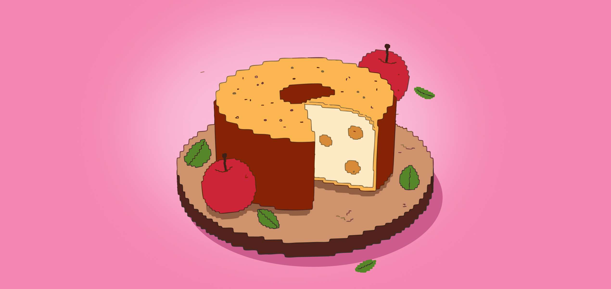 Классическая шарлотка с яблоками в духовке