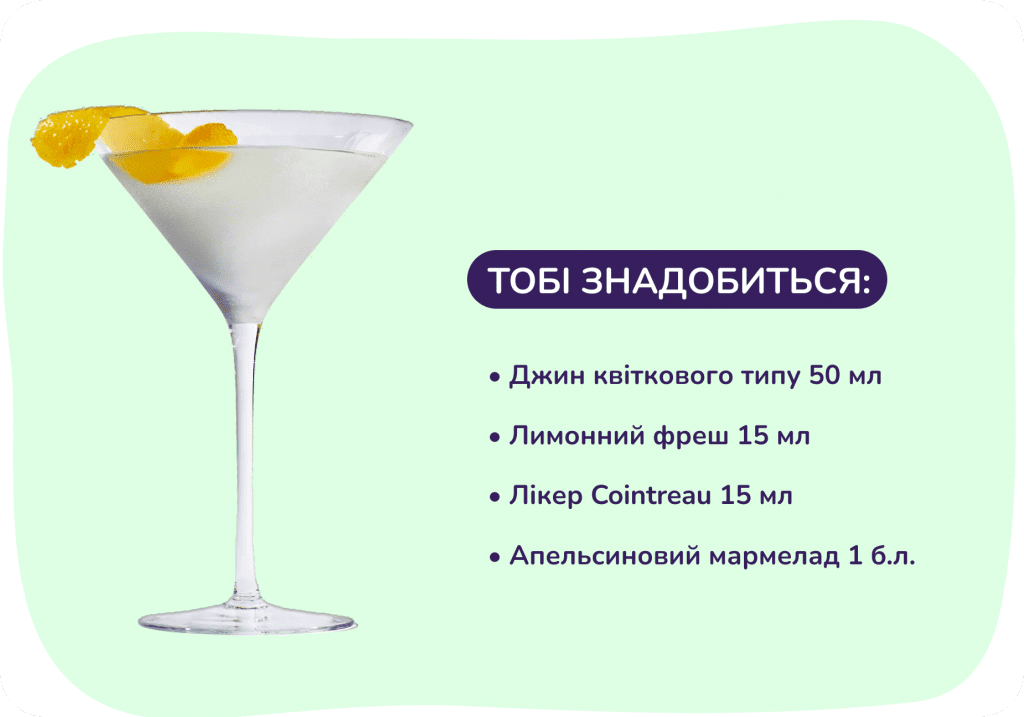 Брекфест Мартіні рецепт