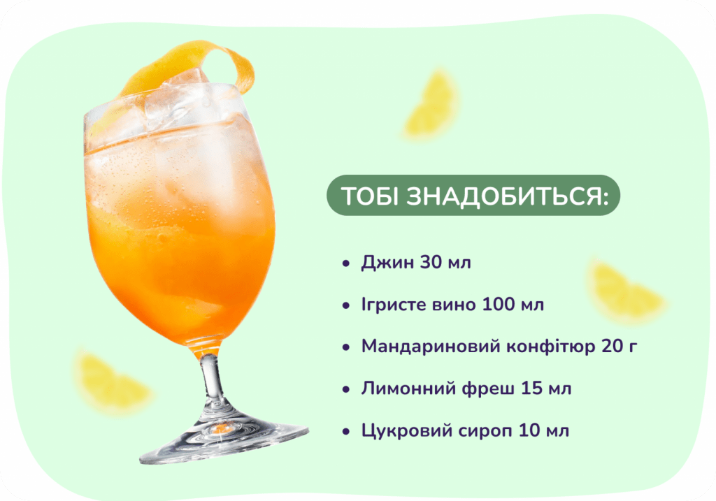 Рецепт Mandarine Spritz