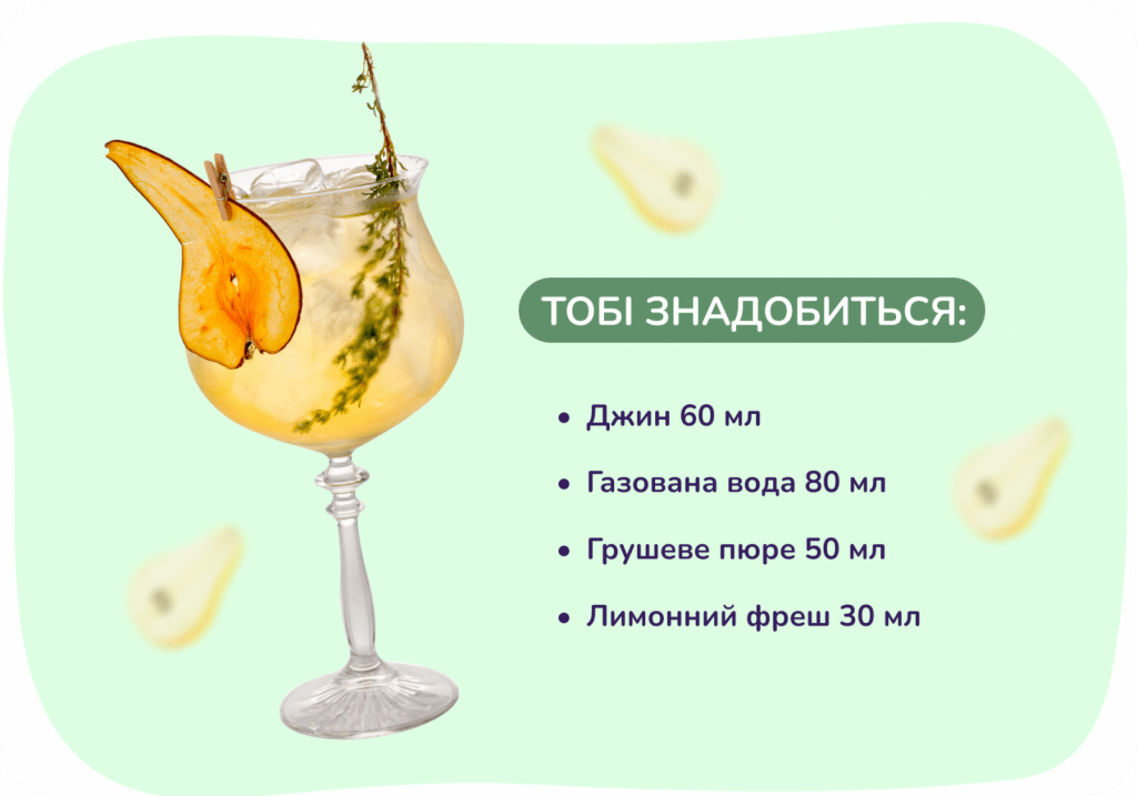 Рецепт Pear Fizz 