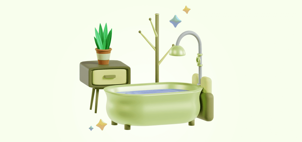 Як зробити маленьку ванну просторою