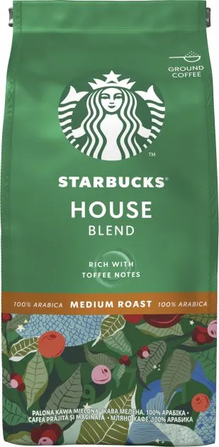 Кава натуральна мелена Starbucks House Blend