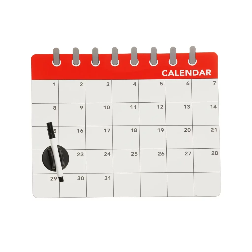 Дошка-календар для холодильника Supretto, магнітна