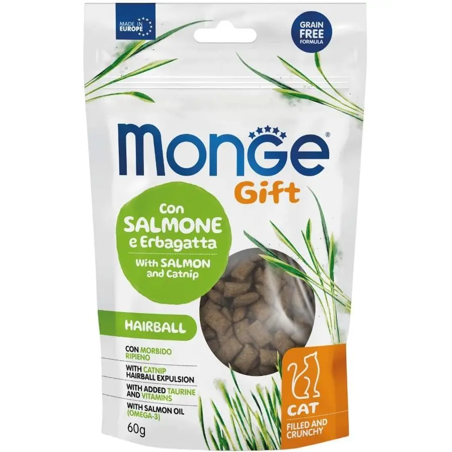 Ласощі для котів Monge Gift Cat Hairball