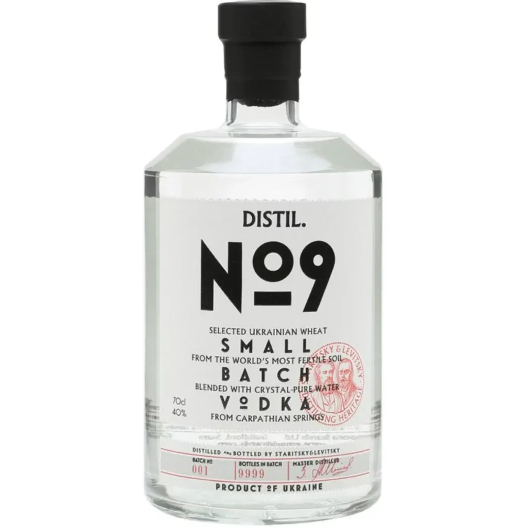 Горілка Distil №9 40% 0.7 л