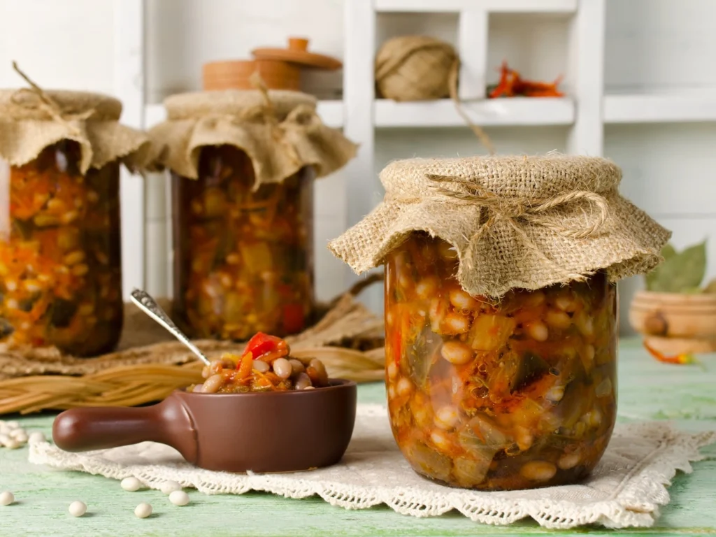 Лечо з квасолею