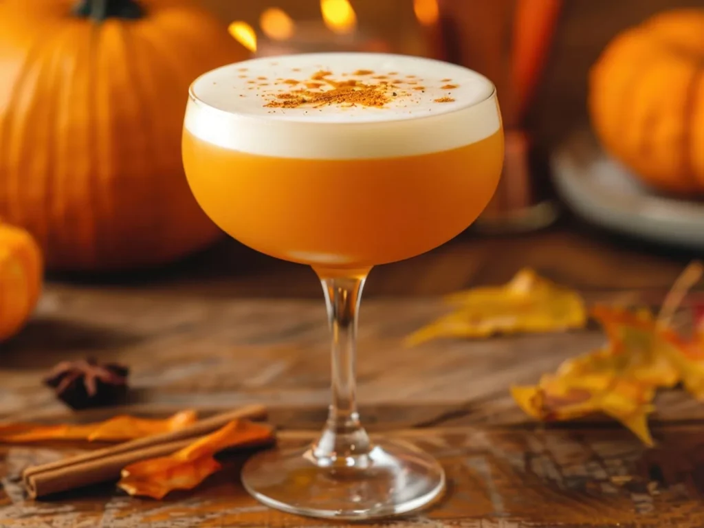 Pumpkin Whiskey Sour