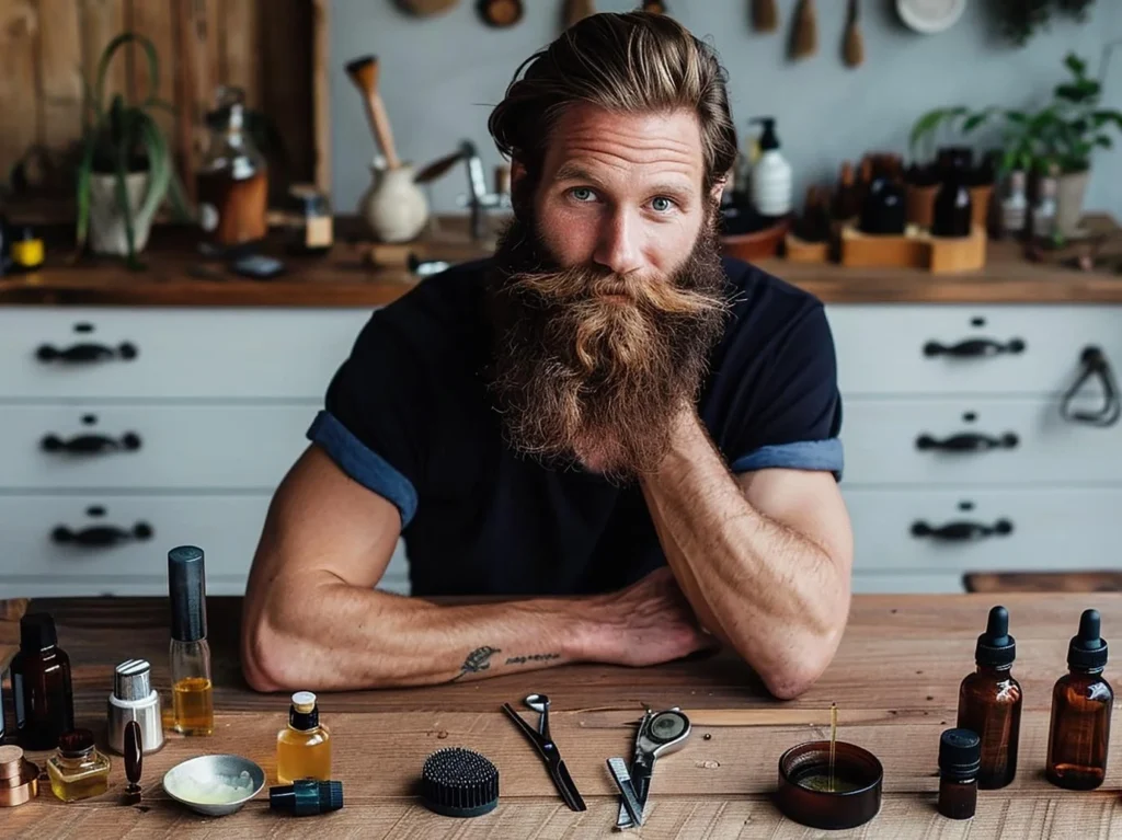 Чоловік з довгою бородою