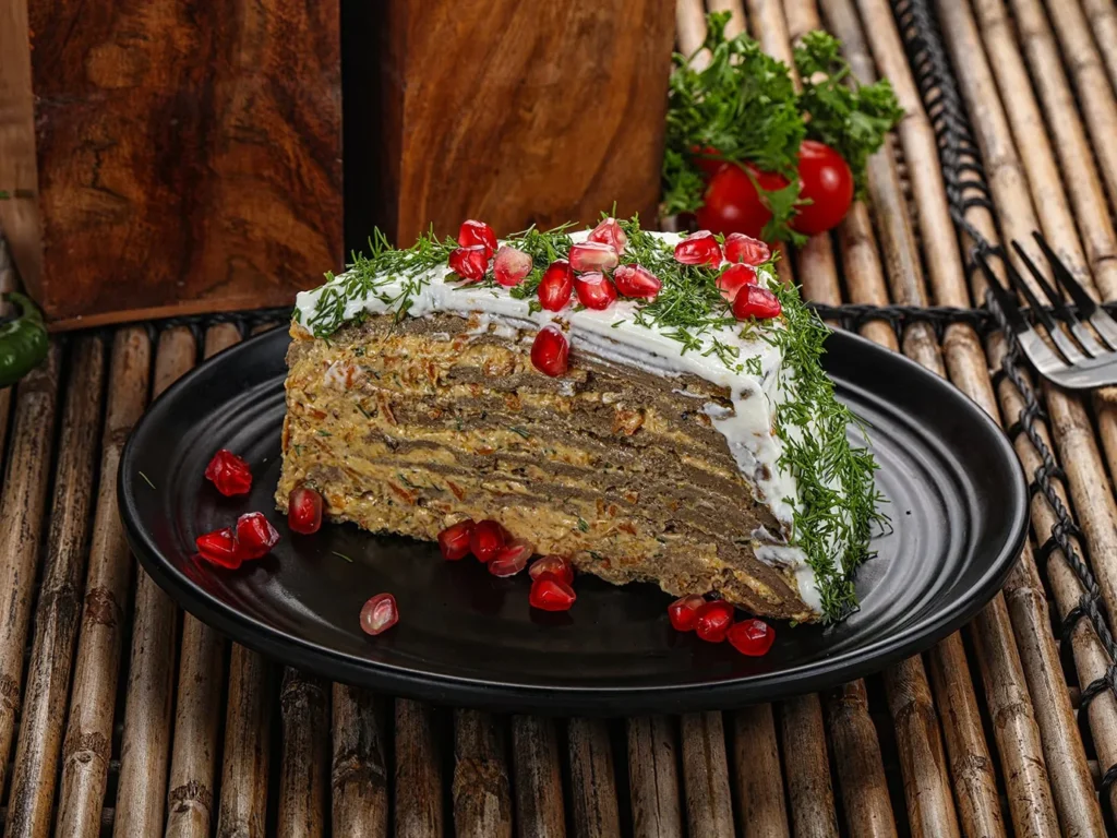 Рецепт печінкового торта з курячої печінки з морквою