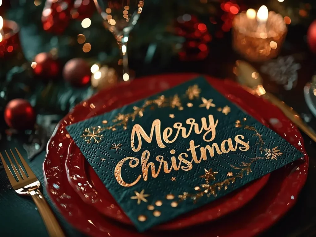 Красива картинка привітання з Різдвом