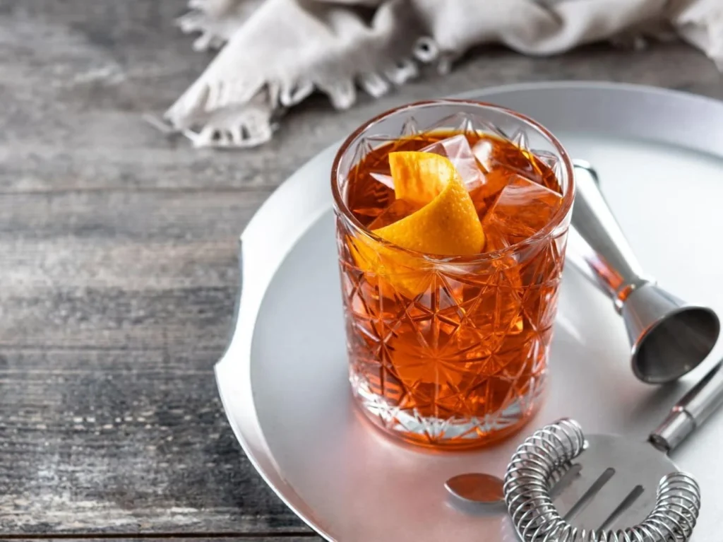 Коктейль Негроні фото