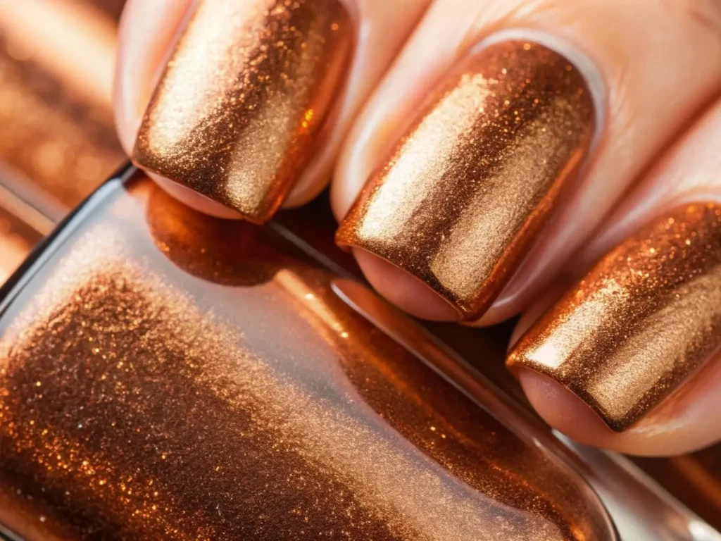 Красивий блискучий манікюр