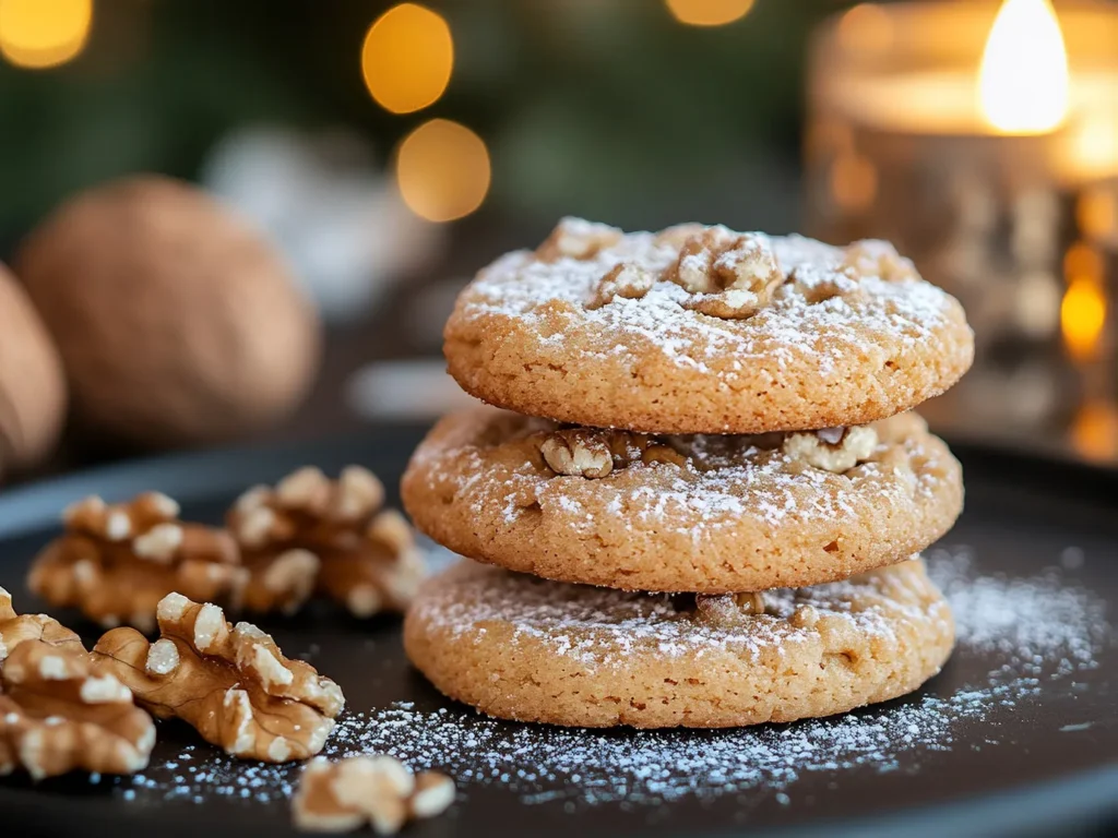 Різдвяне печиво горіхове (грецьке)