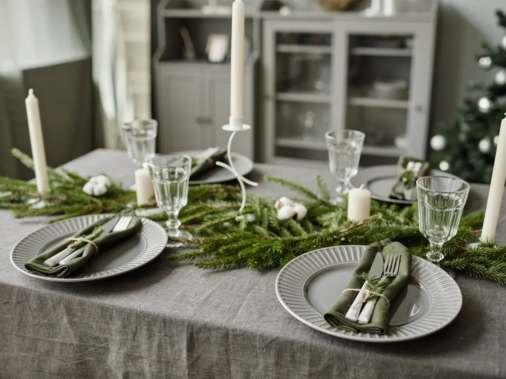 серветки в тон композиції по центру