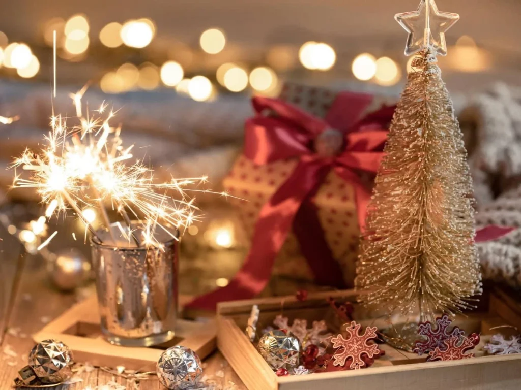 Новорічна картинка для вітання з прийдешнім Новим роком