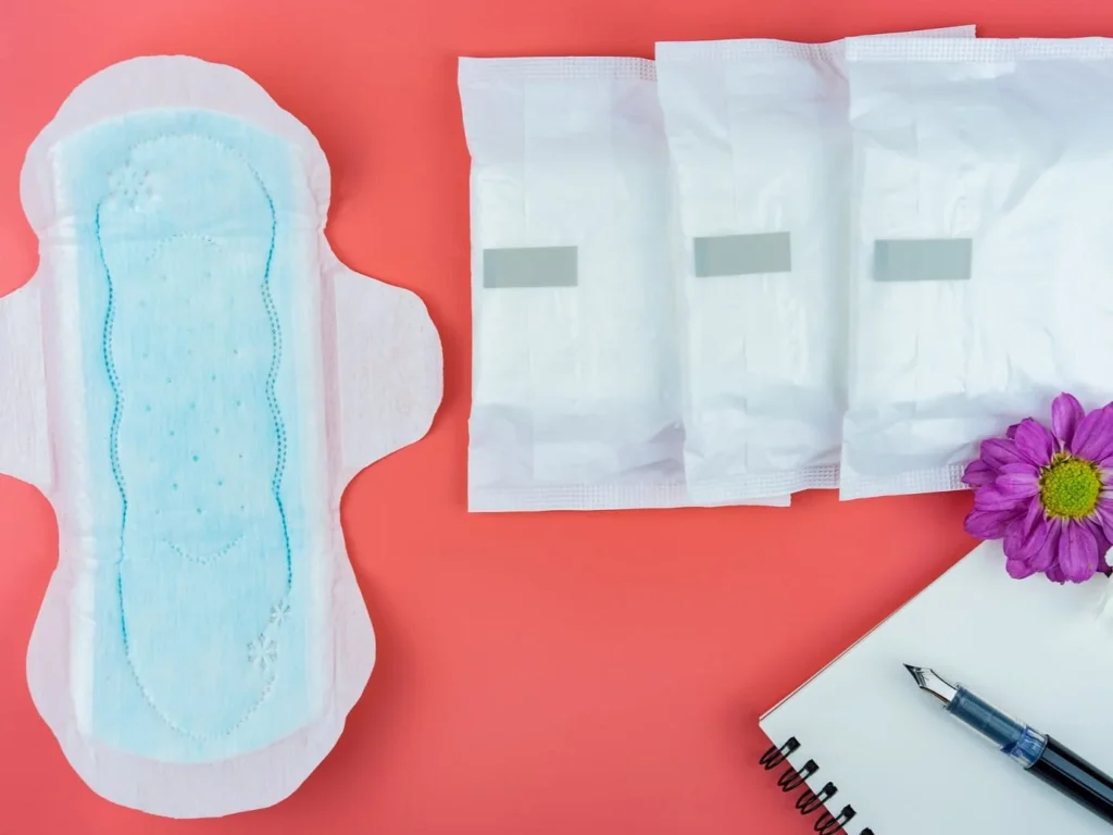 Жіноча прокладка закрита й запечатана